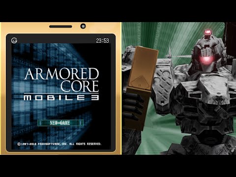 【CC Eng】 Armored Core: Mobile 3 Full Playthrough | All S Rank (All Parts Unlocked)