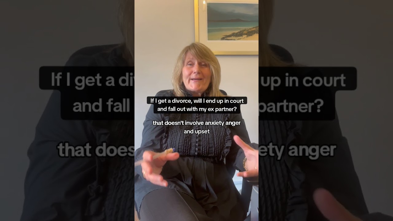 If I get a divorce, will I end up in court and fall out with my ex partner?