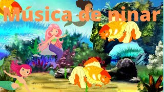 CANO DE NINAR NO AQUARIO COM PEIXES E SEREIAS - SEU BEB VAII DORMIR  RAPIDAMENTE  INACRETITAVEL