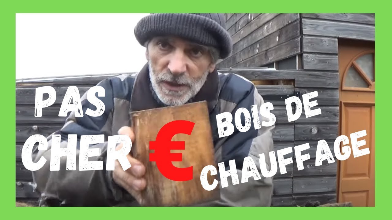 Astuce bois de chauffage PAS CHER !!