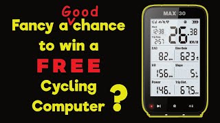 Cycling computer giveaway