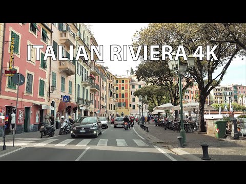 Italian Riviera 4K - Yachts & Seaside Resorts - Scenic Drive