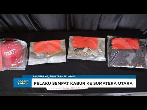 POLRESTABES PALEMBANG UNGKAP KASUS PENEMBAKAN