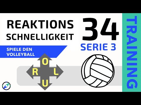 Reaktionstraining 34 - Spiel den Volleyball (RLOU)