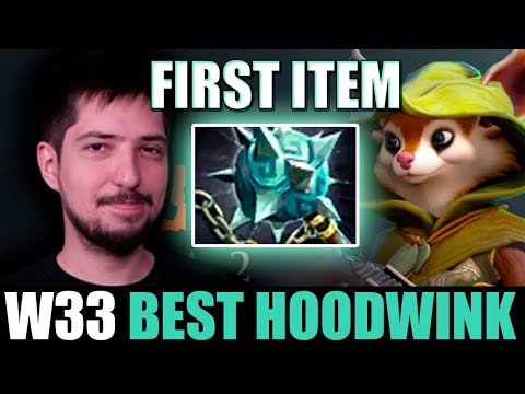 W33 WOULD BE THE BEST HOODWINK TODAY?! - Hoodwink MID Dota 2