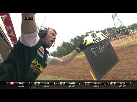 Jago Geerts vs Thomas Kjer Olsen battle - MXGP of Latvia 2019