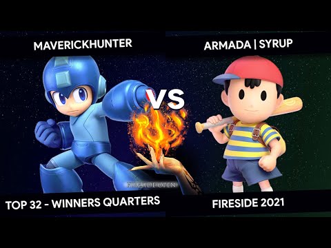 Fireside Open 2021 - MaverickHunter (MegaMan) vs Syrup (Ness) - Top 32 - Winners Quarters