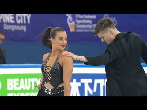 Adele MORRISON   Demid ROKACHEV Short Dance Four Continents Championships 2017
