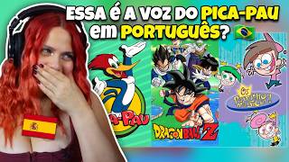 GRINGOS REAGEM A DUBLAGEM BRASILEIRA