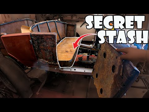 *SECRET Compartment!!!* Front Seat Build- 1927 Ford Hot Rod Project