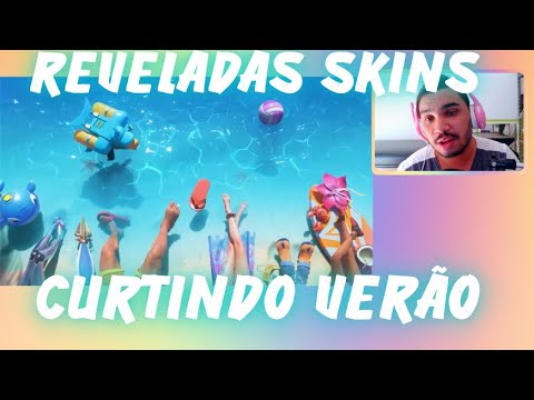 REVELADAS NOVAS SKINS CURTINDO VERÃO 2020! LEAGUE OF LEGENDS