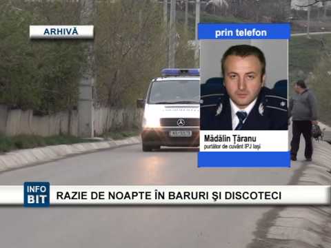 BIT TV STIRI : RAZIE DE NOAPTE IN BARURI SI DISCOTECI