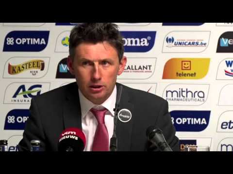 Persconferentie KVO - Antwerp 0-2