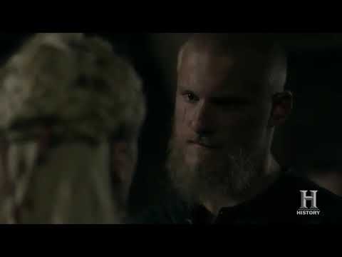 Vikings S05E16 - Bjorn says goodbye to Ubbe and Torvi as he leaves Wessex