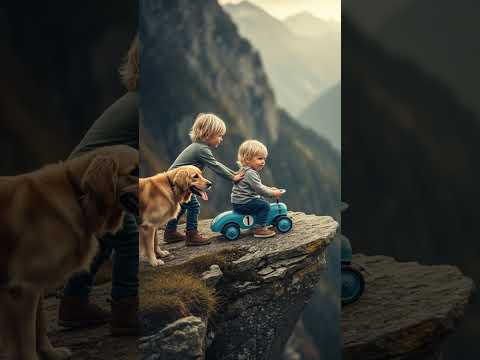 Parents ignored the dog's warning, put the baby in danger, but the dog saved him #dog #rescue #baby