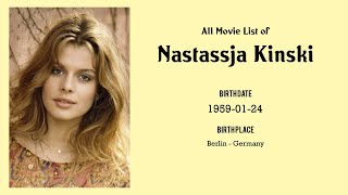 Nastassja Kinski Movies list Nastassja Kinski| Filmography of Nastassja Kinski