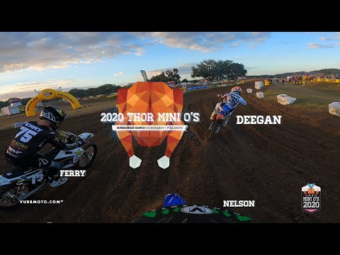 125cc Mini O's SX Full Moto GoPro - Schoolboy 1 Main Event