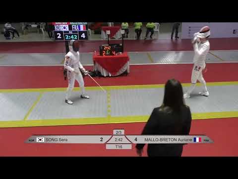 Cali Grand Prix 2024 SWE - L16 - Song Sera KOR v Auriane Mallo-Breton FRA