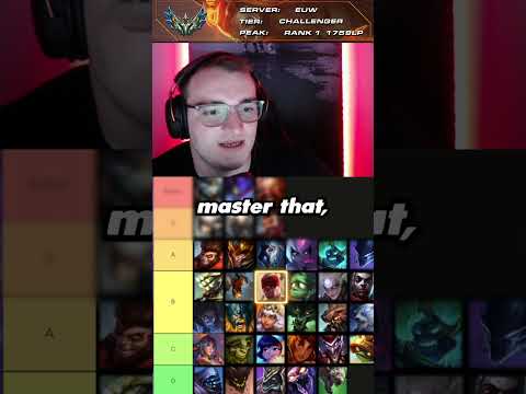 you aren't good enought to play Lee Sin 😪