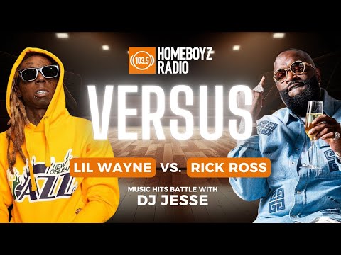 LIL WAYNE VS RICK ROSS - MUSIC HITS BATTLE WITH DJ JESSE