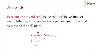 Degree of Saturation, Air Voids, Air Content - Introduction to Geotechnical Engineering