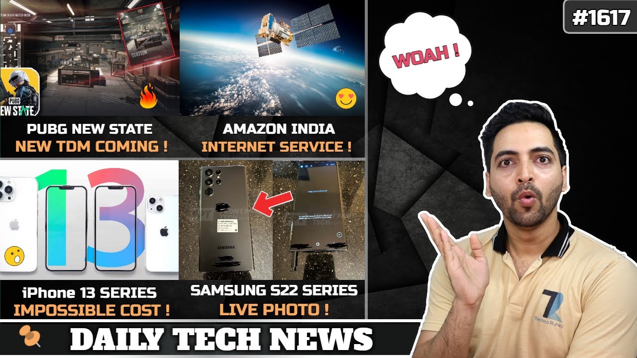 PUBG New State TDM😍,Amazon Internet India,iPhone 13 Impossible,Moto SD 898,Bitcoin Scam,Samsung S22