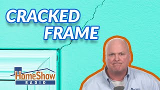 Cracked Door Frame Repair