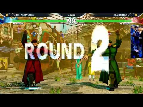 WNF 4.1 SFV - SD | PNoy (M.Bison (Red)) vs KL (M.Bison (Green))