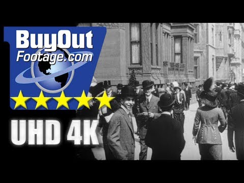 Turn of the Century 1890s - 1900s New York City 5th Avenue