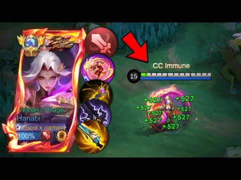 HANABI NEW META FIGHTER EMBLEM FOR LIFESTEAL HACK BUILD!🤯🔥 (100% BROKEN EMBLEM!) - MUST TRY! - MLBB