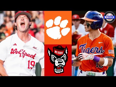#2 Clemson vs #25 NC State (G2) | 2025 College Baseball Highlights