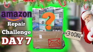 FIXING AMAZON RETURNS PALLET | DAY 7 | 2025 ADVENT Challenge