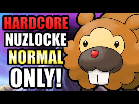 Pokémon Platinum Hardcore Nuzlocke - Normal Types Only! (No items, no overleveling)