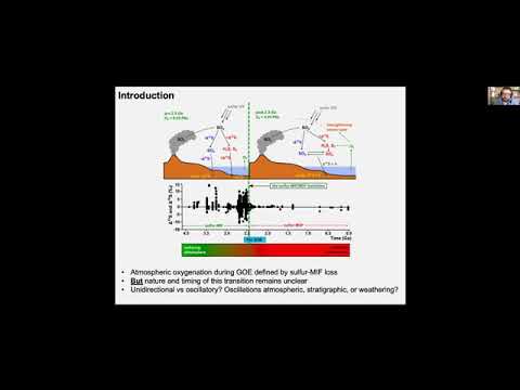 Constraining the relative timing of atmospheric oxygenation and Paleoproterozoic glaciationsM. Warke