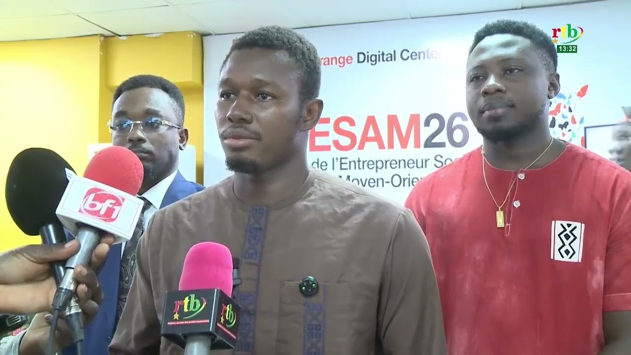 Emmanuel Birba est le gagnant du prix Orange de l'entrepreneur social en Afrique et au Moyen-Orient