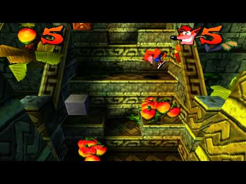 Crash Bandicoot 100% Walkthrough HD - Part 1: N. Sanity Beach