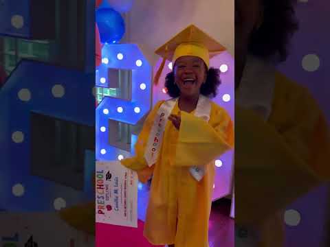 Our little preschool graduate ♥️