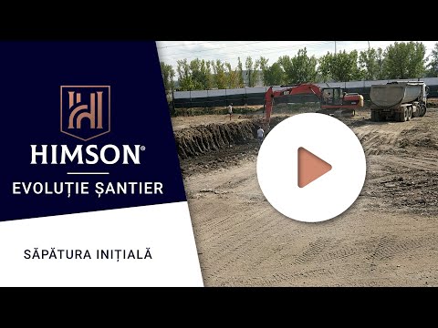 Himson | Apartamente noi Iași - Stadiu Lucrări - Săpătură inițială