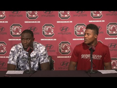 Jerell Adams & Pharoh Cooper Post-Game Press Conference (Kentucky) - 9/12/15