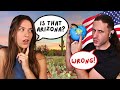 Can An Argentinian Girl Guess The US State Beginner Spanish