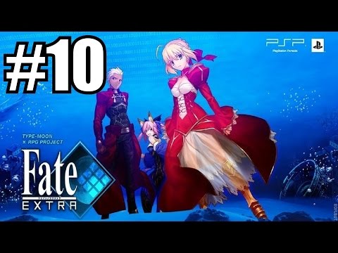 Fate Extra Gameplay Walkthrough Part 10 (Caster)