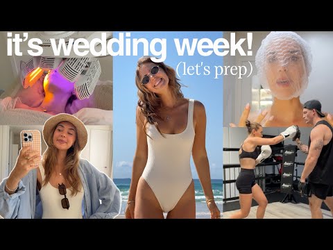 it's the week of my wedding (!!!) all the prep, grief & the night before VLOG