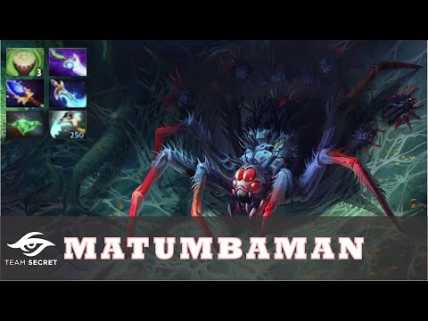 MATUMBAMAN - BROODMOTHER MIDLANE 7.23 GAMEPLAY BUILD | DOTA 2 PRO PLAYER GAMEPLAY