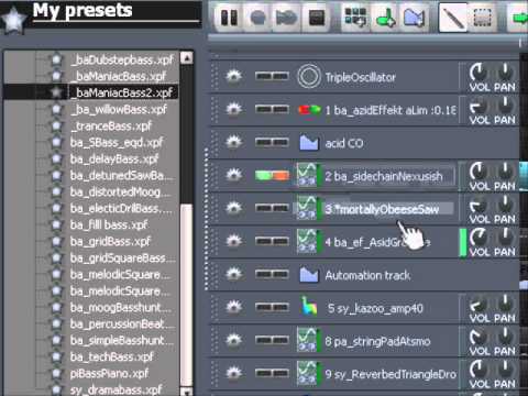 LMMS tutorial: MTTC 5 Redo in song-editor