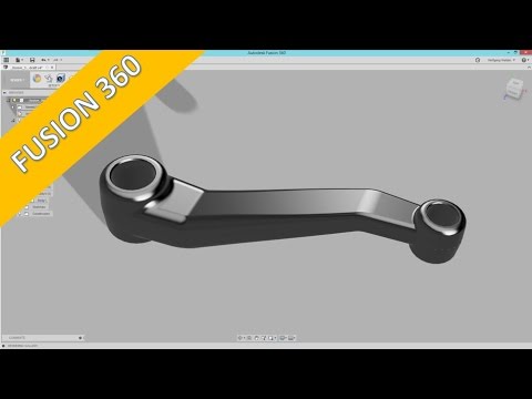 Userwish Coupling with draft Autodesk Fusion 360 Training Part Design