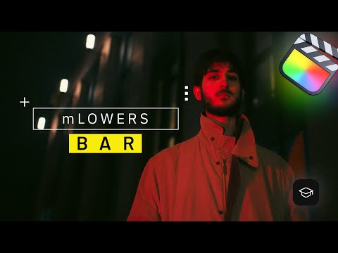mLowers Bar FCPX Plugin Tutorial - How to use and customize mLowers Bar Final Cut Pro X Plugin