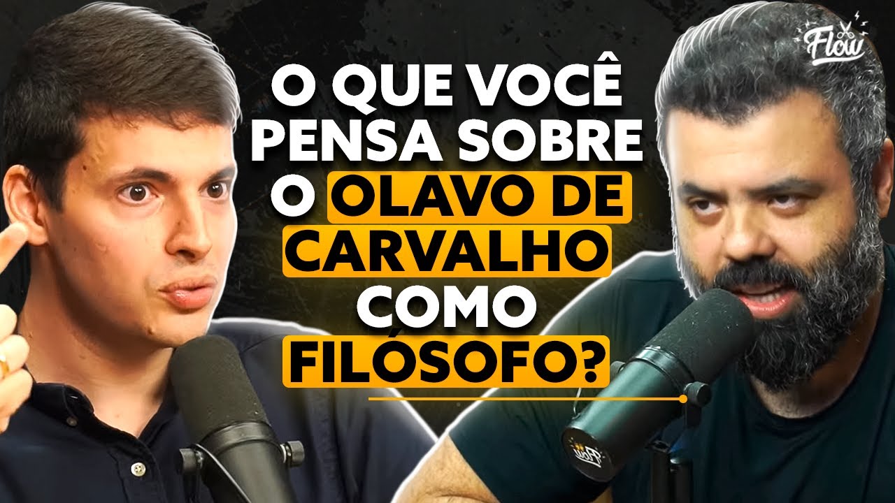 Filósofo MANDANDO a REAL sobre o Olavo de Carvalho