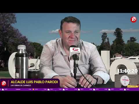 CARMELO CON TODO. Todas las obras y la actividad de Carmelo las cuenta el Alcalde Luis Pablo Parodi