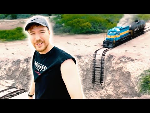 The Ultimate Showdown|  Train Vs Giant Pit!