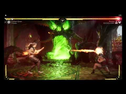 Sonya VS Liu Kang Mortal Kombat 11